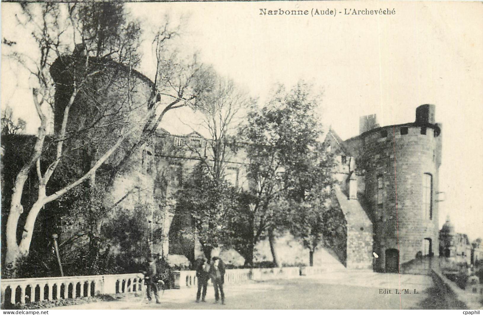 CPA Narbonne (Aude) L'archeveche