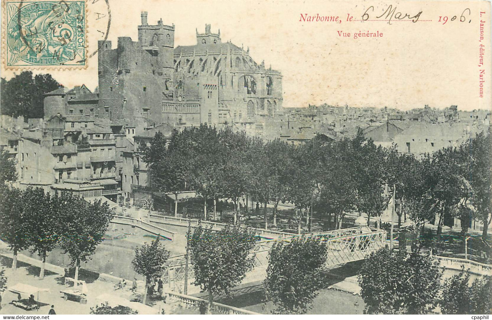 CPA Narbonne Vue generale