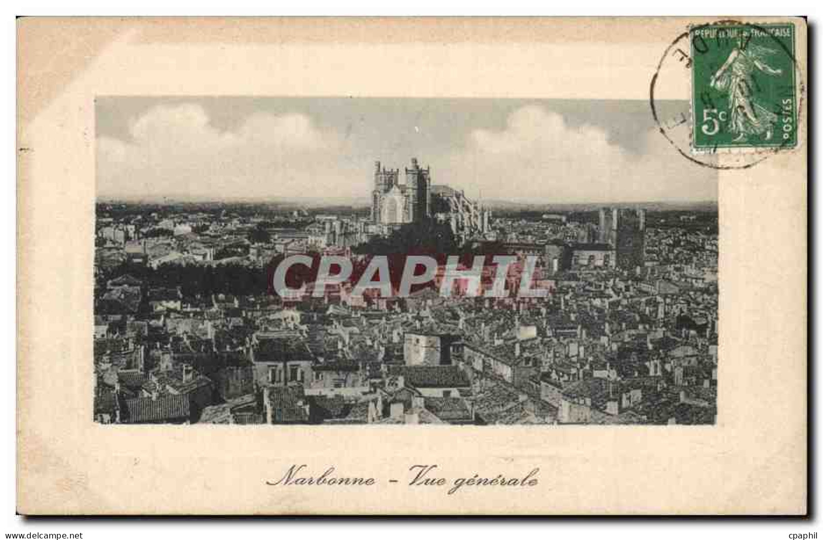 CPA Narbonne Vue generale