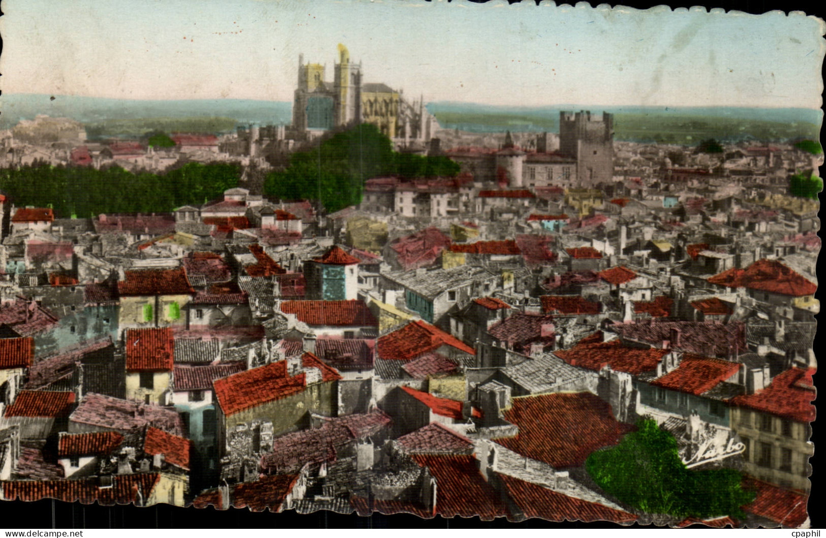CPA Narbonne Vue generale