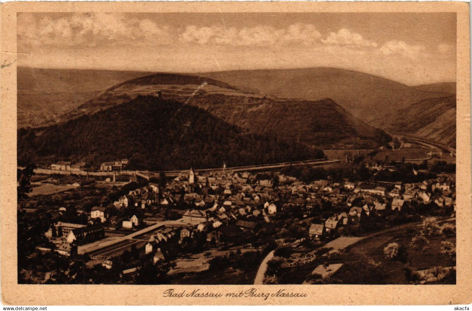 CPA Nassau- mit Burg Nassau GERMANY (1029485)