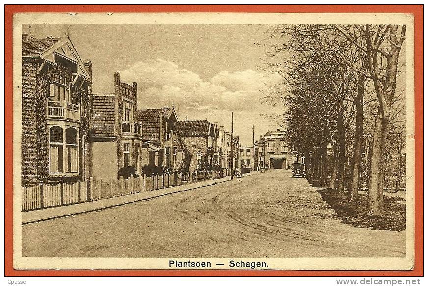 CPA Nederland Pays Bas - Plantsoen SCHAGEN