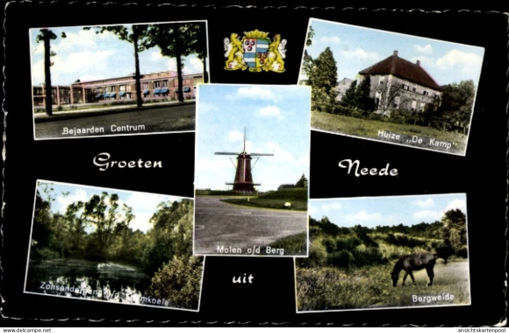 CPA Neede Berkelland Gelderland, Mühle, Seniorenzentrum, Huize De Kamp