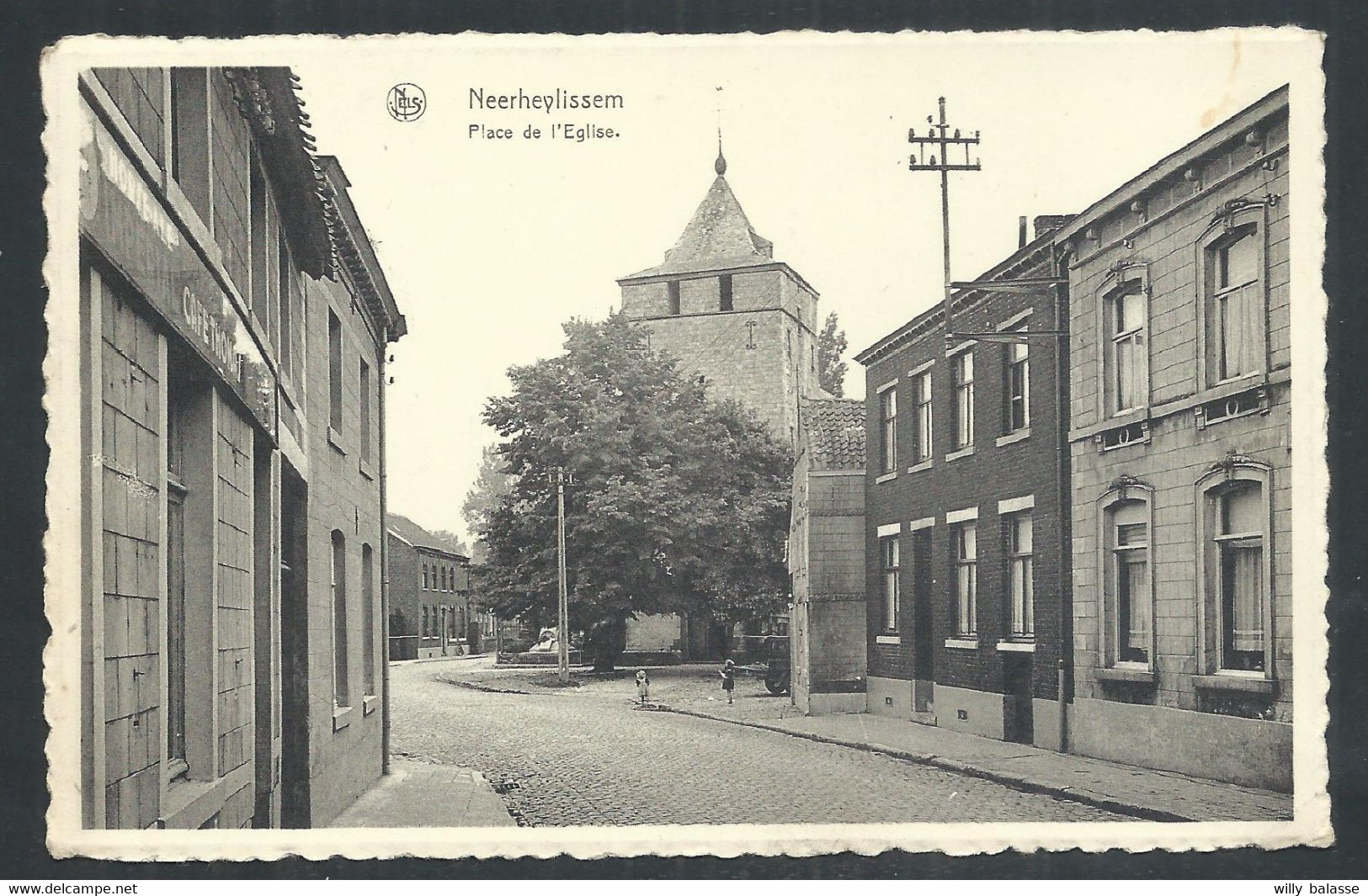 +++ CPA - NEERHEYLISSEM - Hélécine - Place de l'Eglise - Nels  //