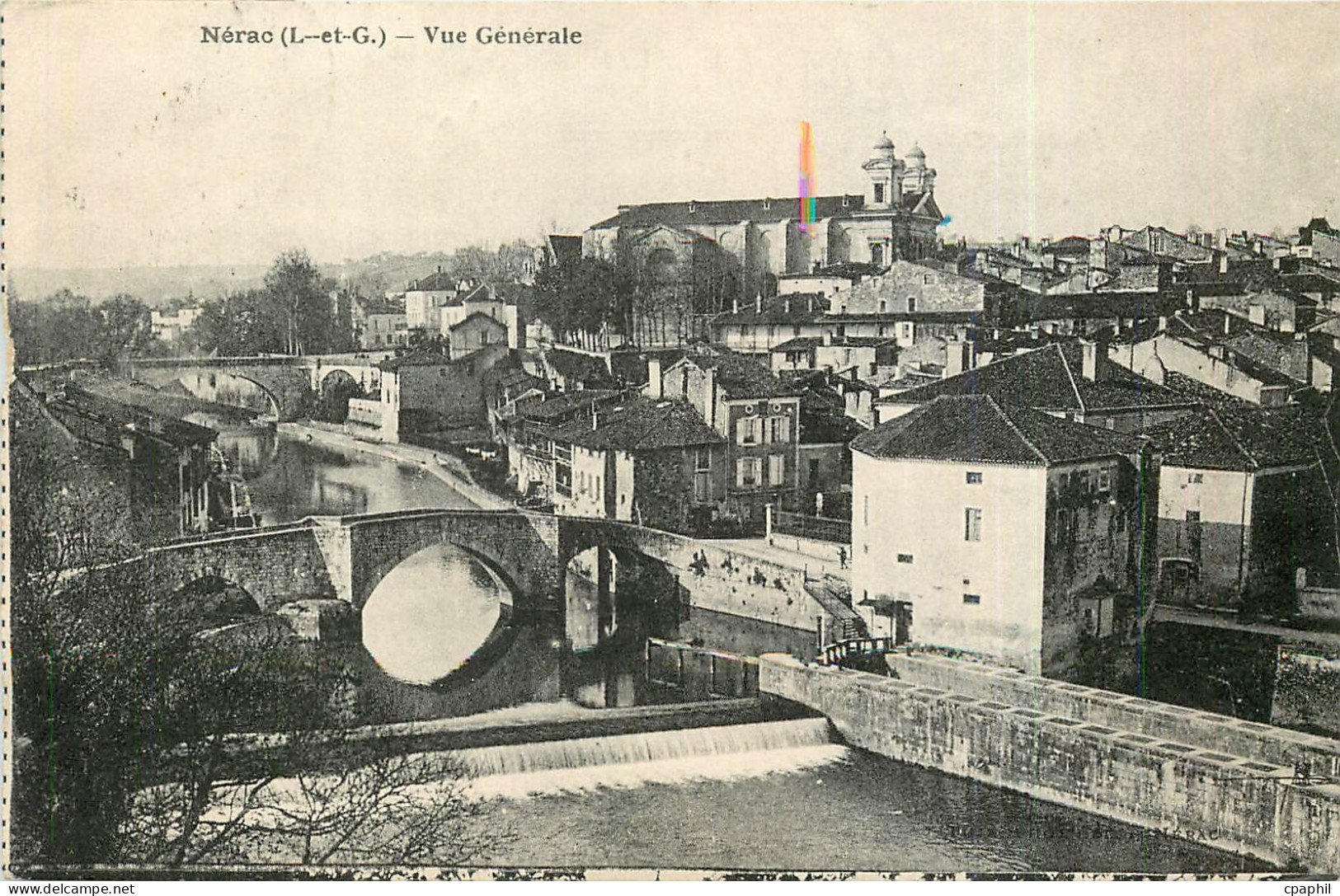 CPA Nerac L et G Vue Generale