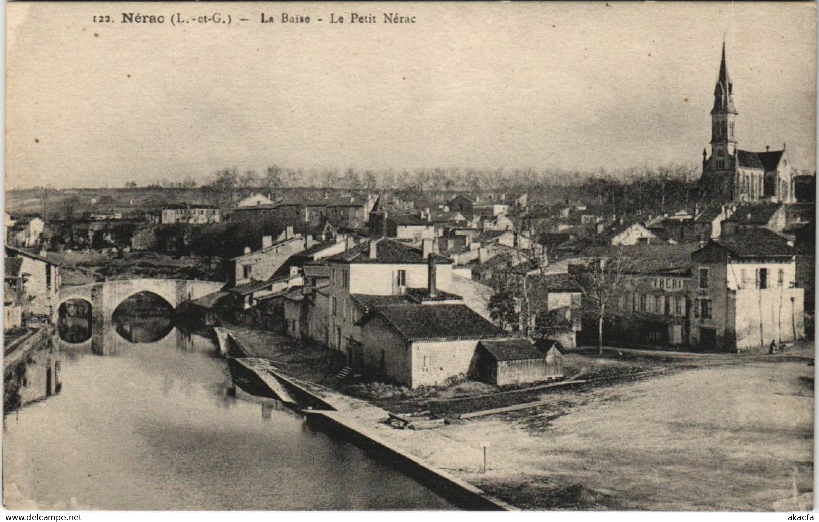 CPA Nerac La Baise, Le Petit Nerac FRANCE (1171837)