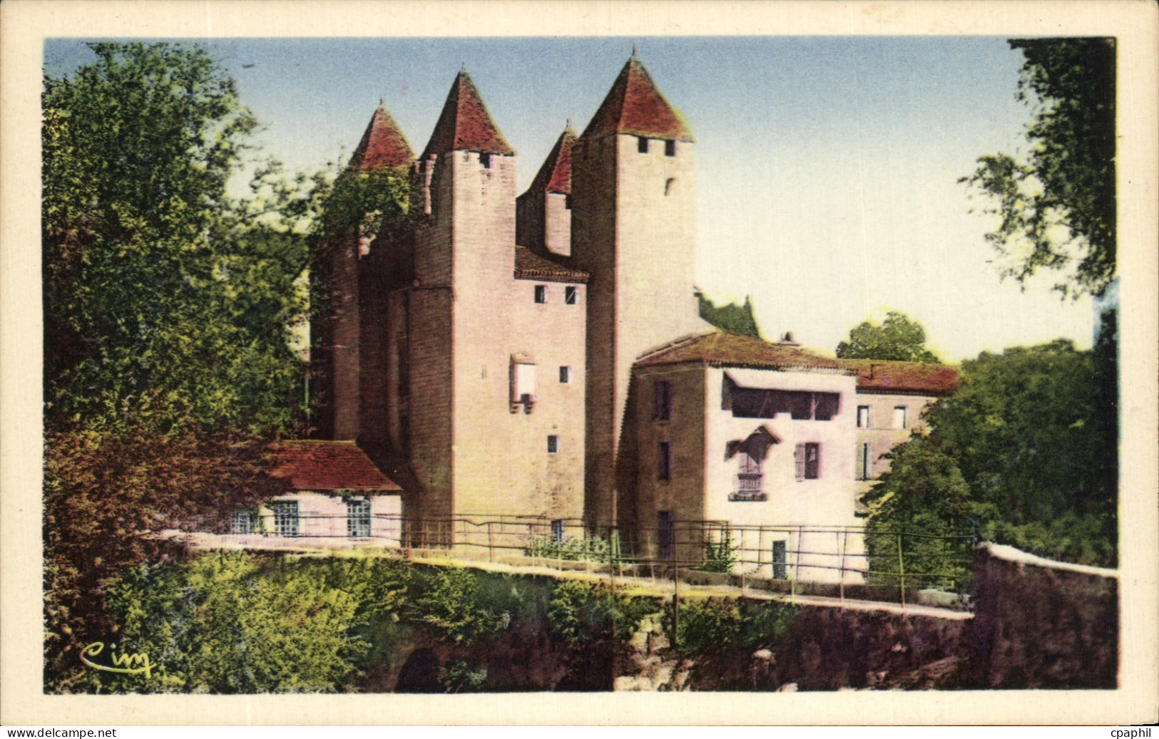 CPA Nerac Le Pont de Brbaste Sur la Gelise