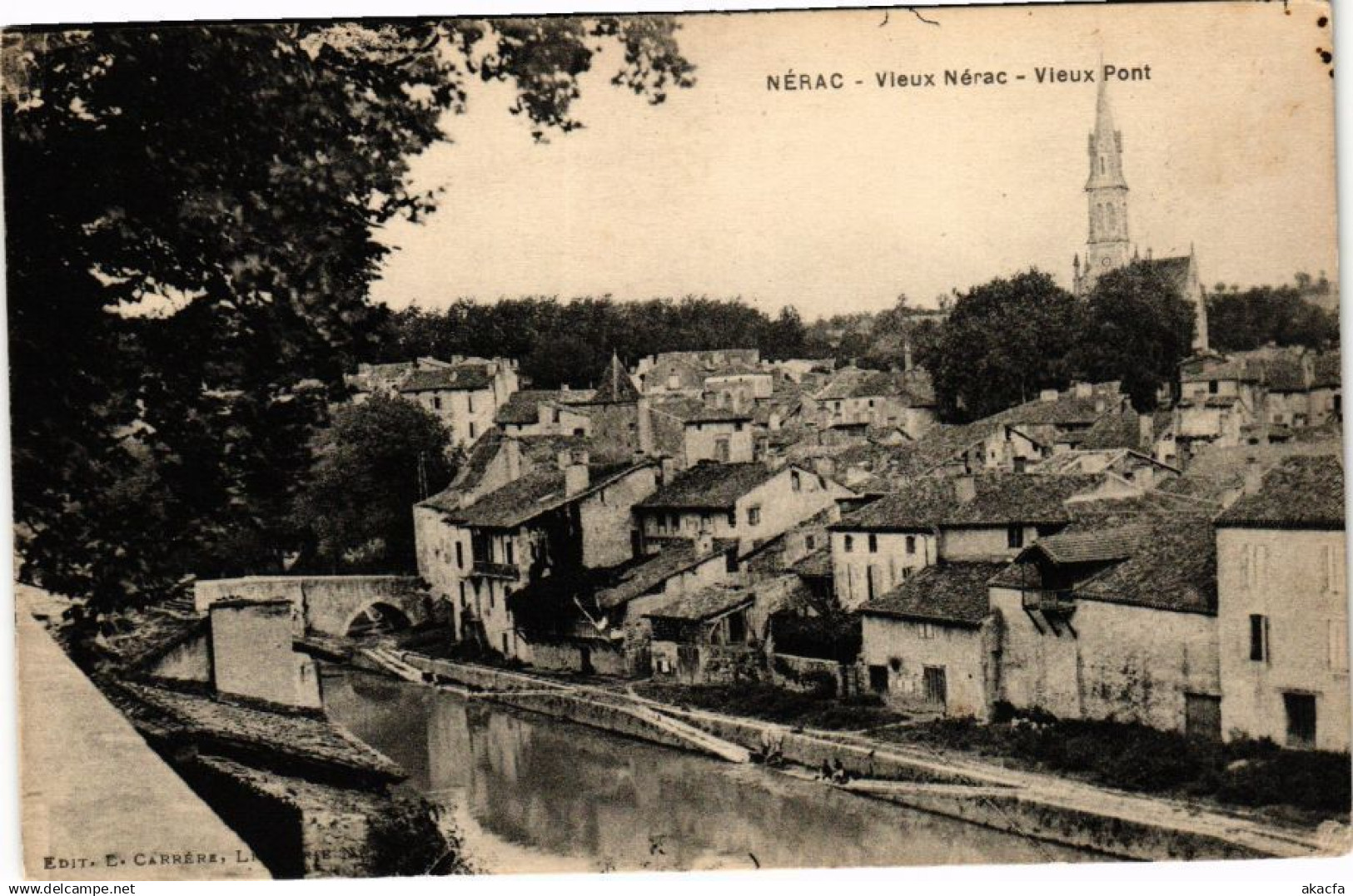 CPA NÉRAC-Vieux NÉRAC-Vieux Pont (264089)