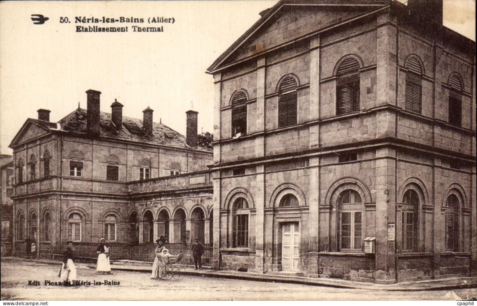 CPA Neris Les Bains Etablissement Thermal