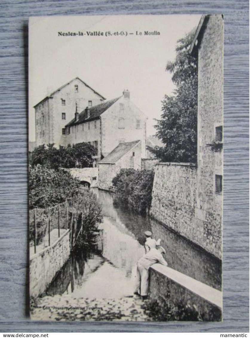 CPA Nesles-la-Vallée (95) le moulin