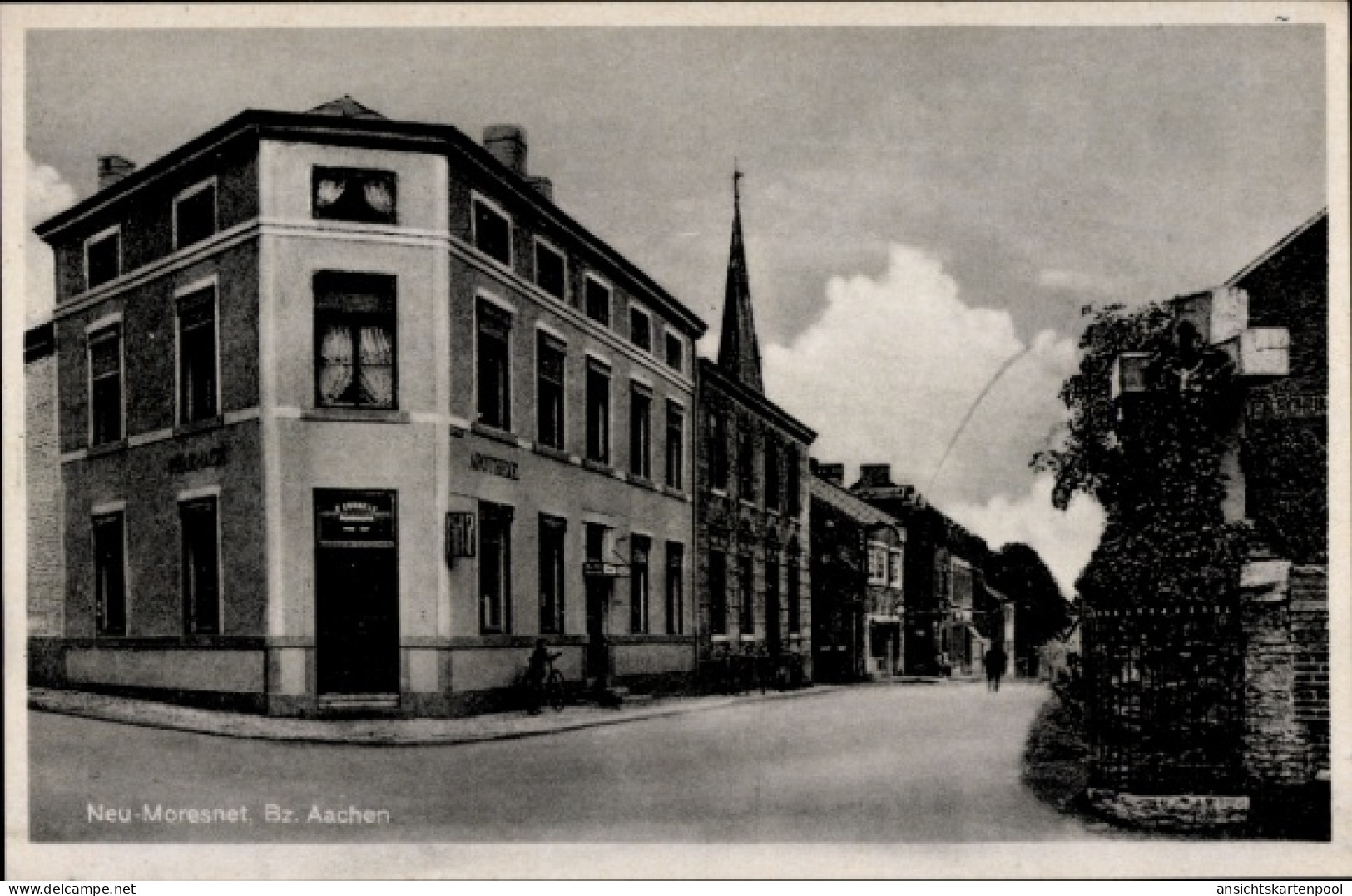 CPA Neu Moresnet Kelmis Wallonien Lüttich Belgien, Hotel Reinartz