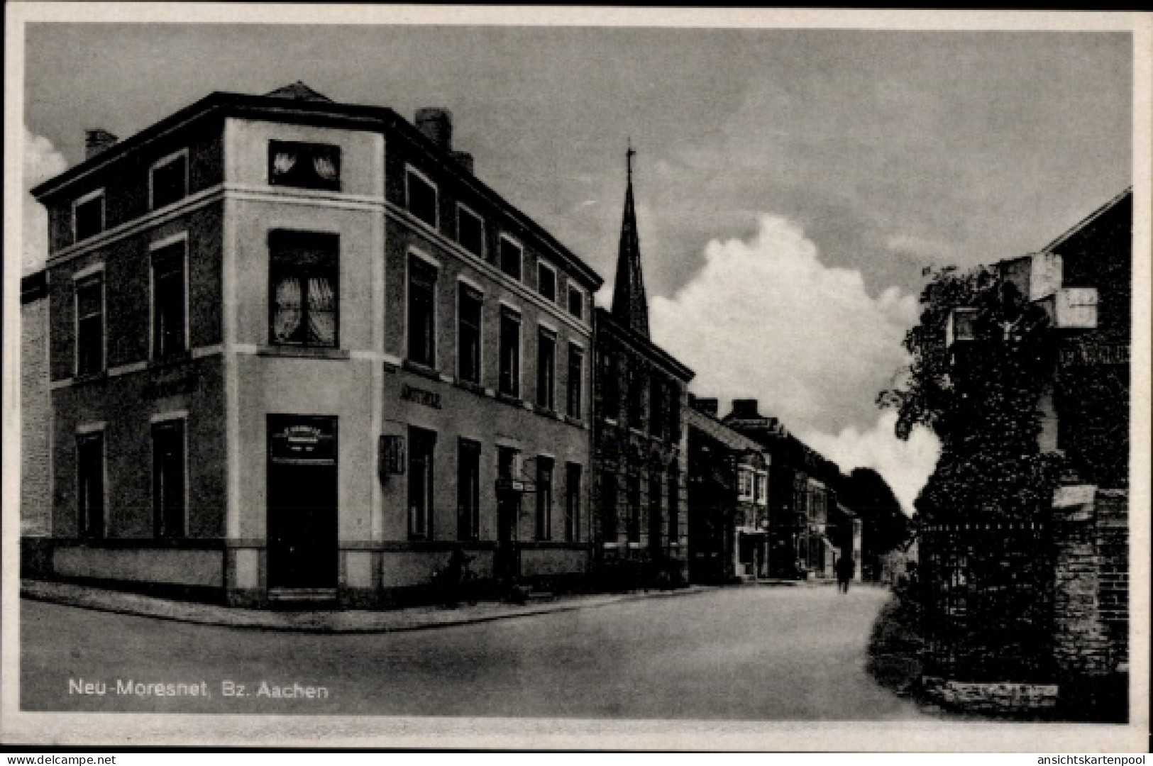 CPA Neu Moresnet Kelmis Wallonien Lüttich Belgien, Hotel Reinartz