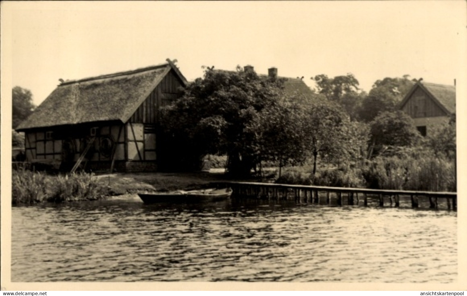 CPA Neubrück Rietz Neuendorf in Brandenburg, Fischerei