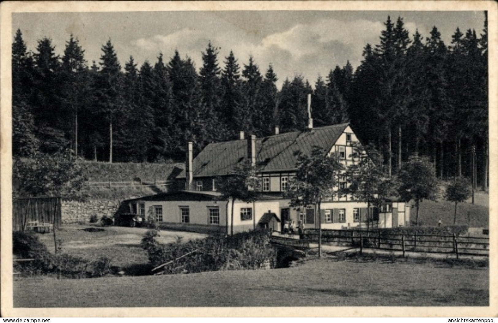 CPA Neudorf Sehmatal in Sachsen, Jugendherberge auf der Dierenstraße