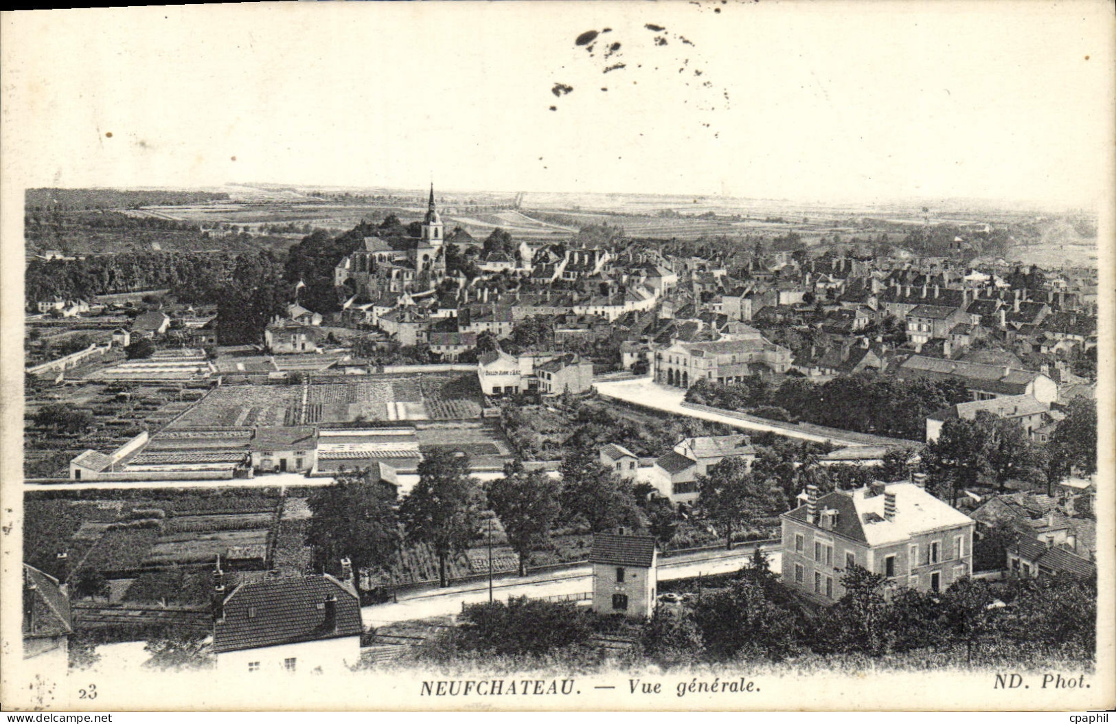 CPA Neufchateau Vue Generale