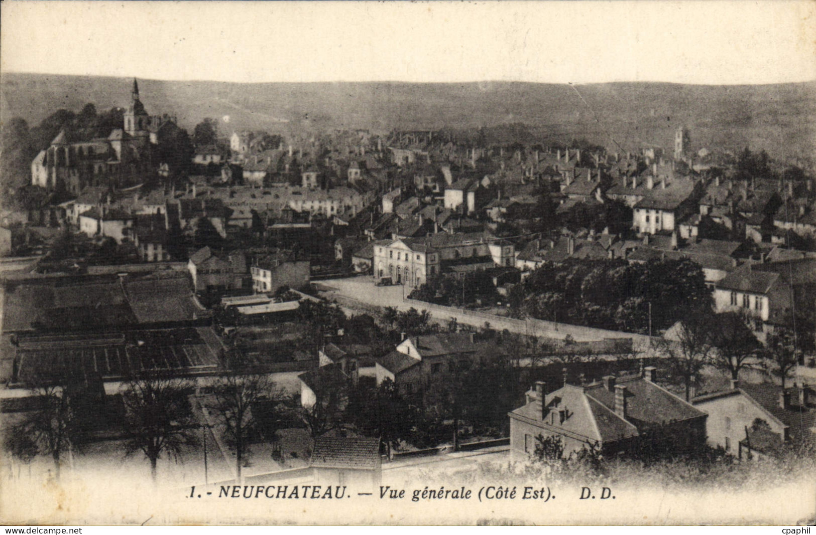 CPA Neufchateau Vue Generale