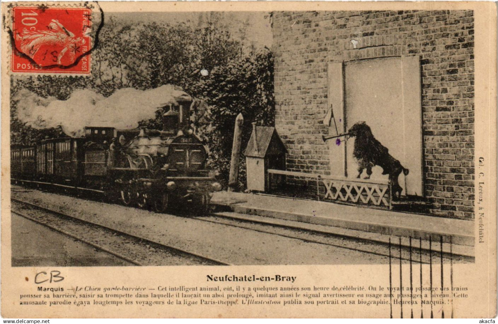 CPA NEUFCHATEL en BRAY (349291)