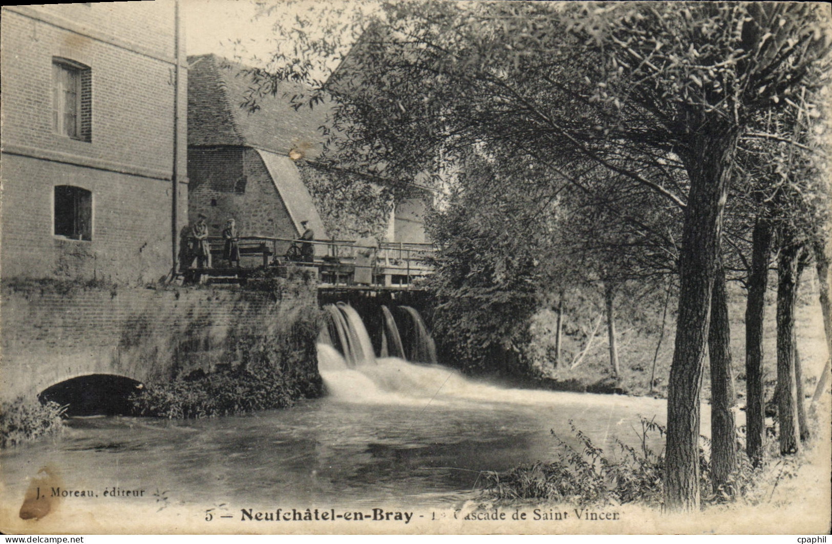 CPA Neufchatel en Bray Cascade de Saint Vincer