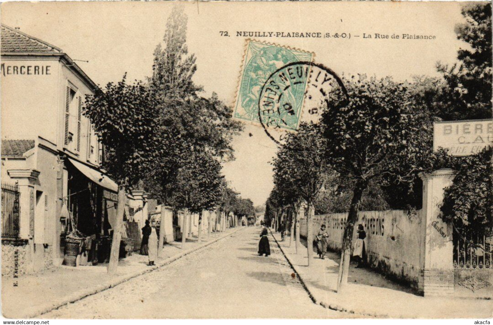 CPA NEUILLY-PLAISANCE Rue de Plaisance (1353119)
