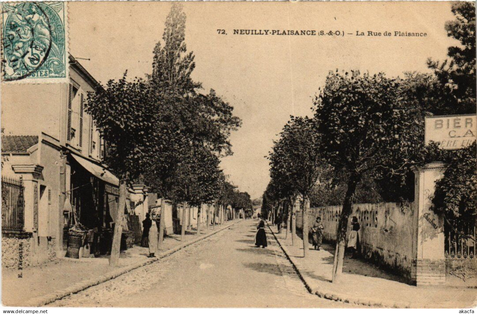 CPA NEUILLY-PLAISANCE Rue de Plaisance (1353123)