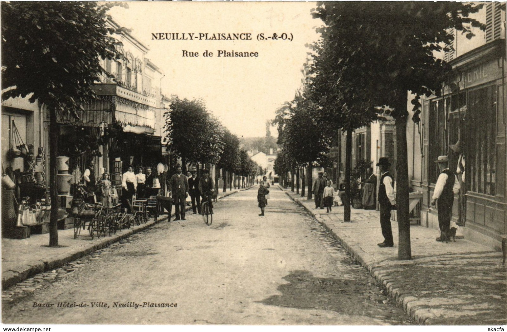 CPA Neuilly-Plaisance Rue de Plaisance (1391461)