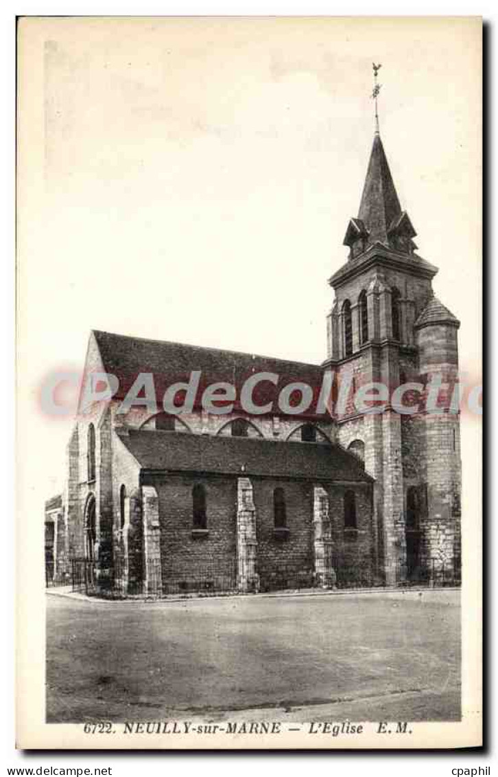 CPA Neuilly sur Marne L'Eglise