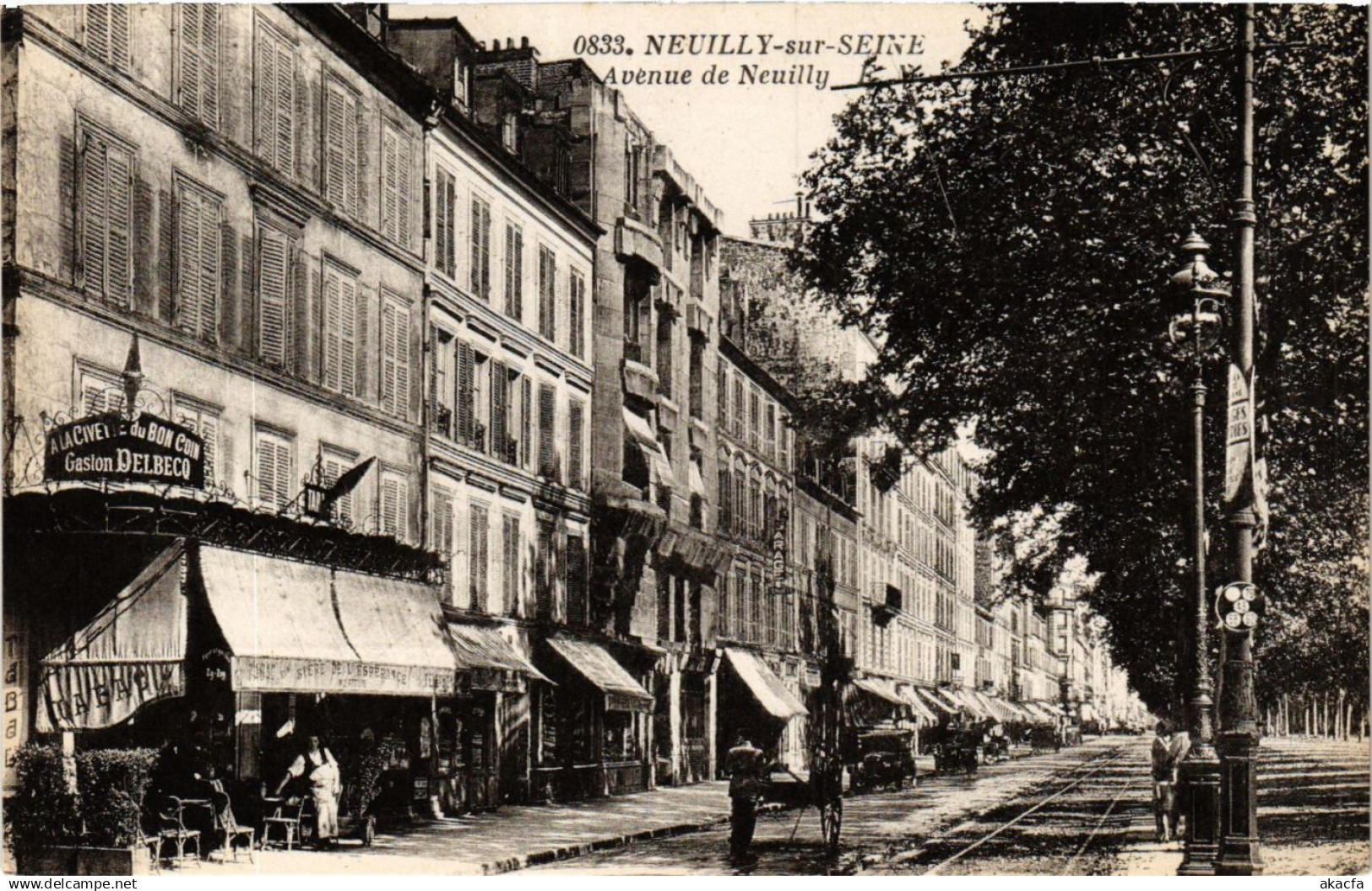 CPA NEUILLY-sur-SEINE Avenue de Neuilly (412821)