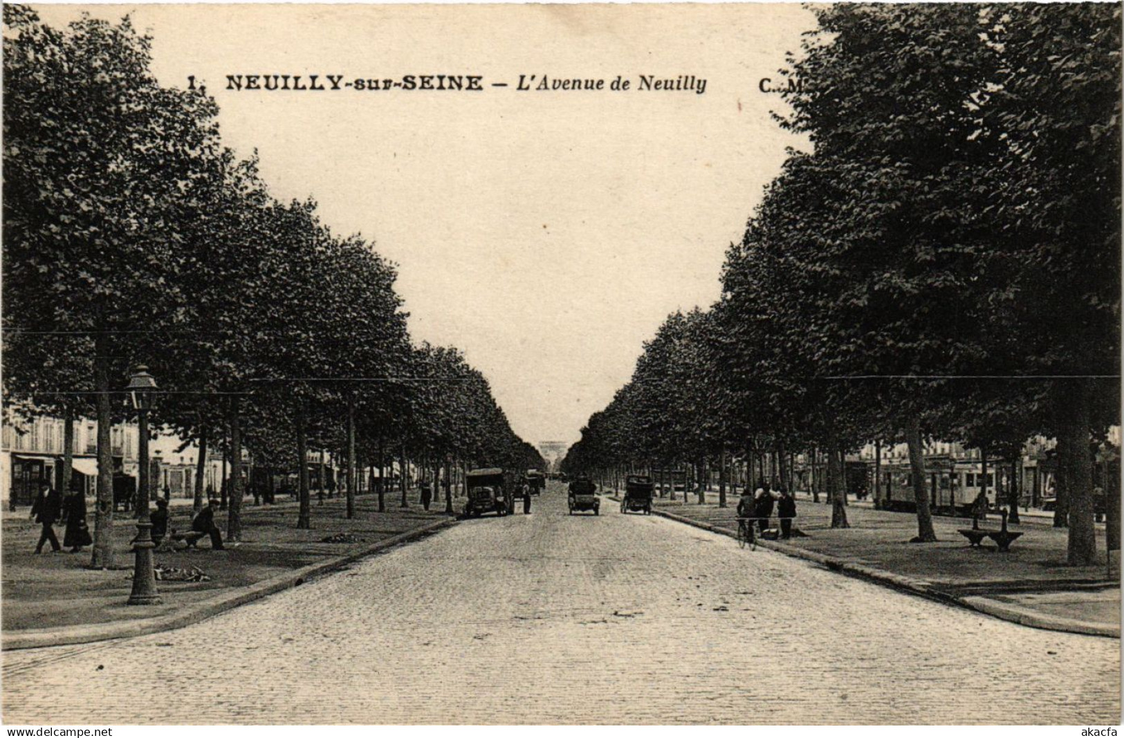 CPA Neuilly sur Seine - L'Avenue de Neuilly (274634)