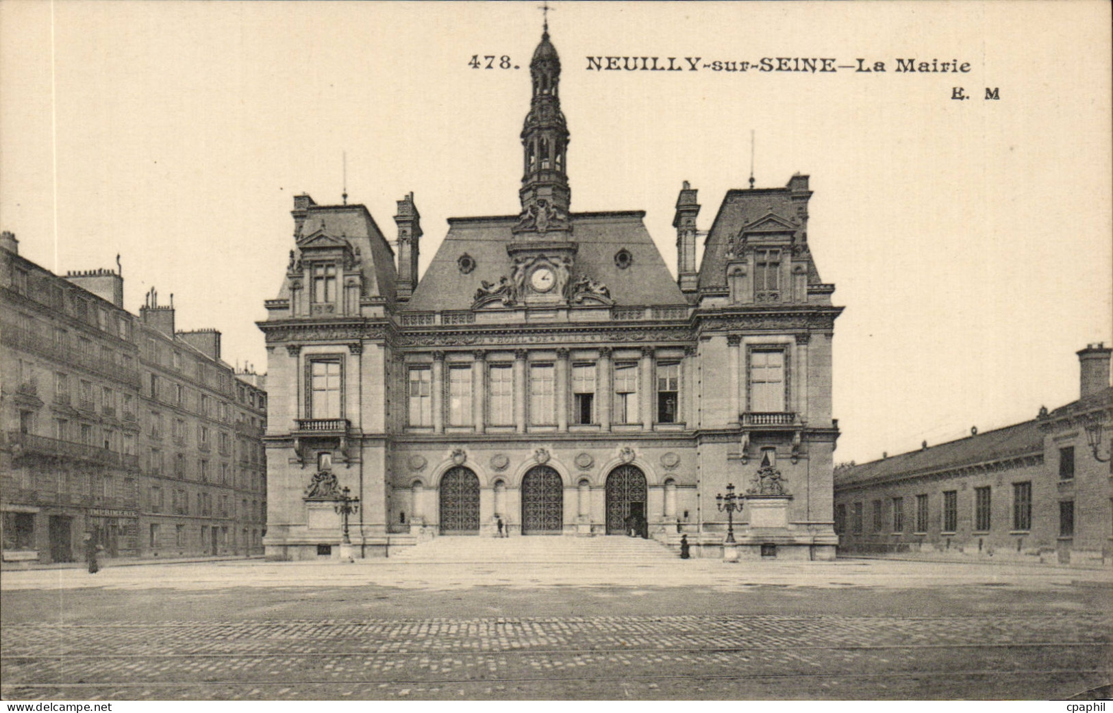 CPA Neuilly sur Seine La mairie