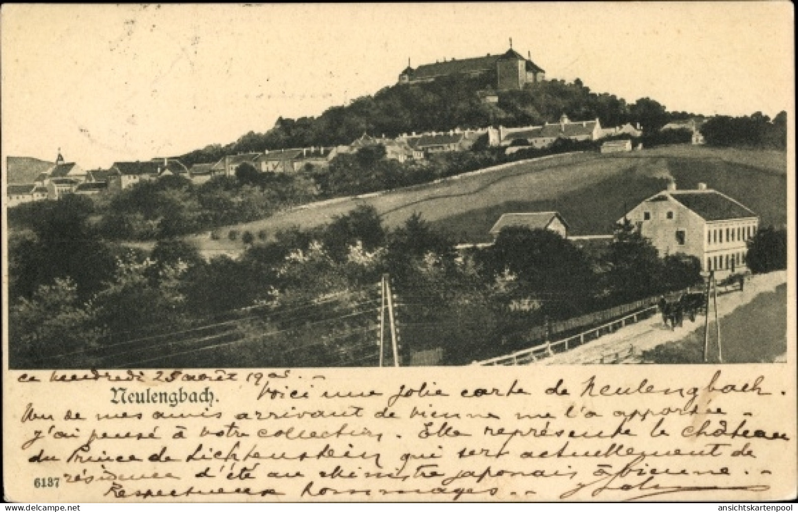 CPA Neulengbach in Niederösterreich, Teilansicht