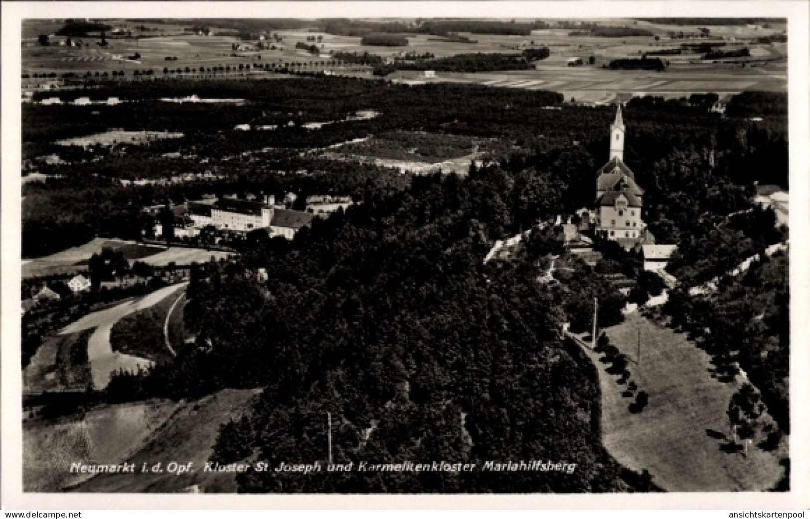 CPA Neumarkt in der Oberpfalz, Neumarkt i. d. Opf. Kloster St. Joseph und Karmelkenkloster Mari...