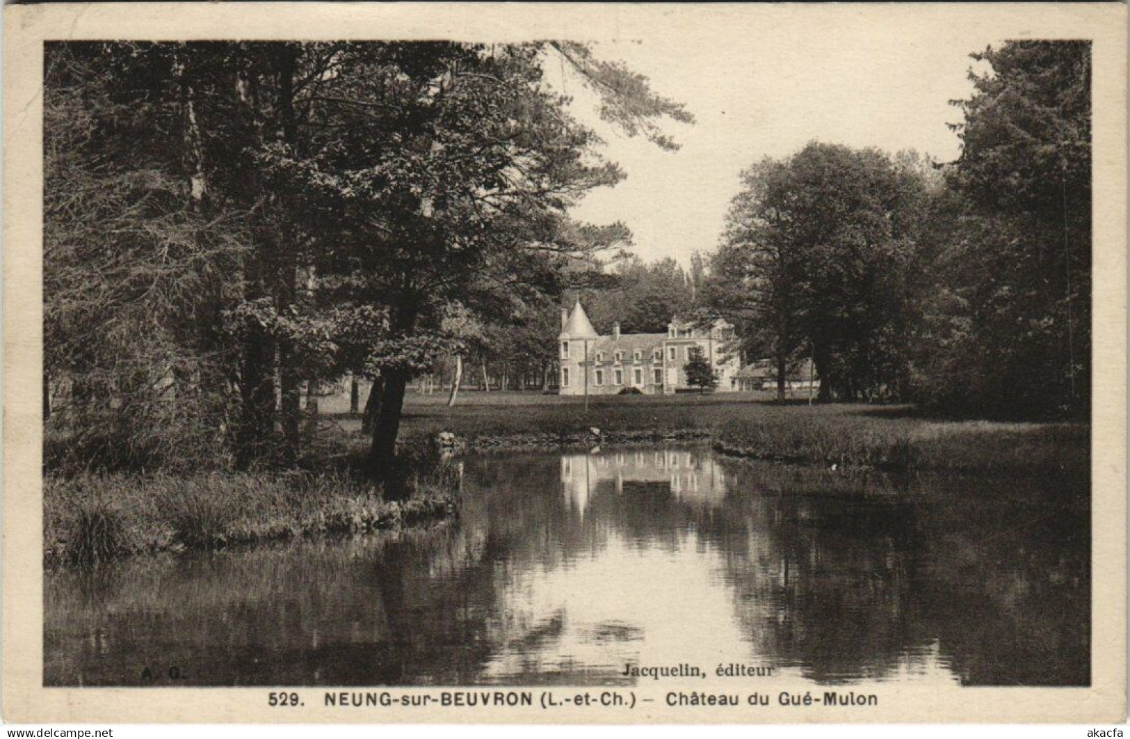 CPA NEUNG-sur-BEUVRON - Chateau de Gue Mulon (128050)