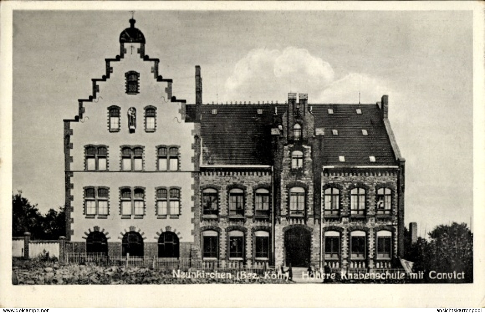 CPA Neunkirchen Seelscheid im Rhein Sieg Kreis, Höhere Knabenschule mit Convict
