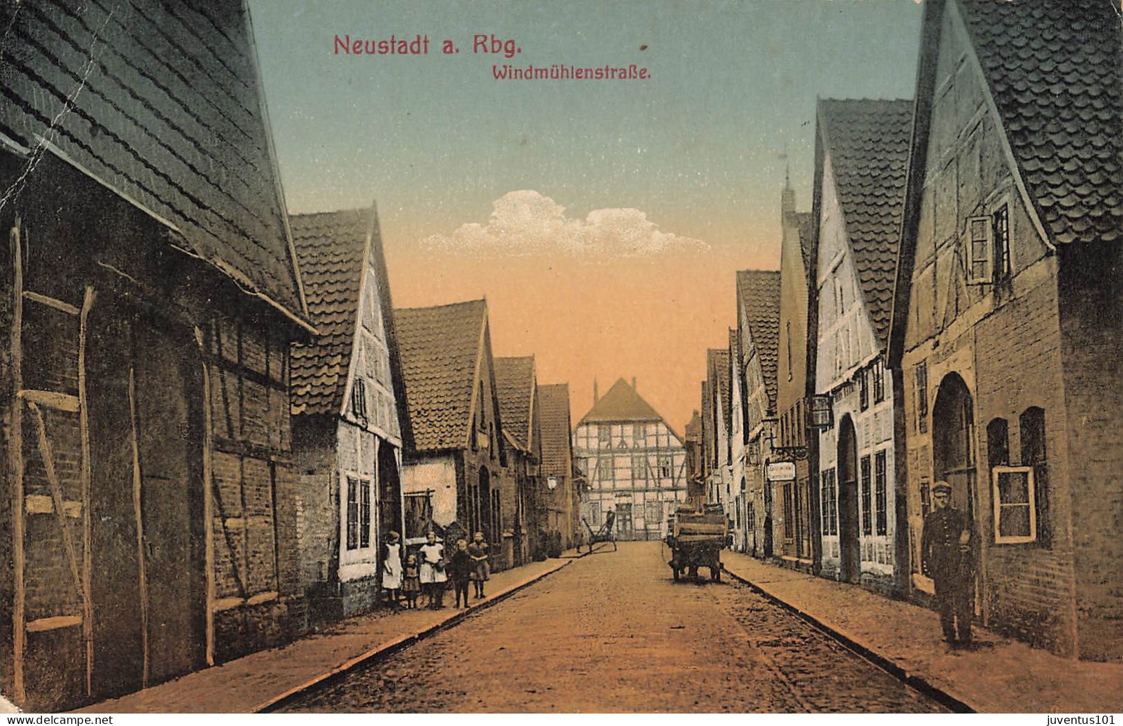 CPA Neustadt am Rübenberge-Windmühlenstrasse-RARE    L2986