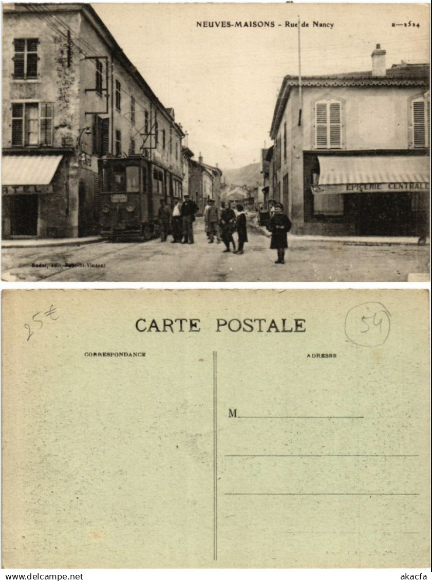 CPA NEUVES-MAISONS Rue de NANCY (378243)