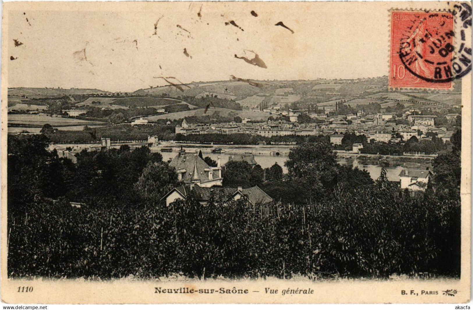 CPA Neuville-sur-Saone - Vue Generale (1036354)