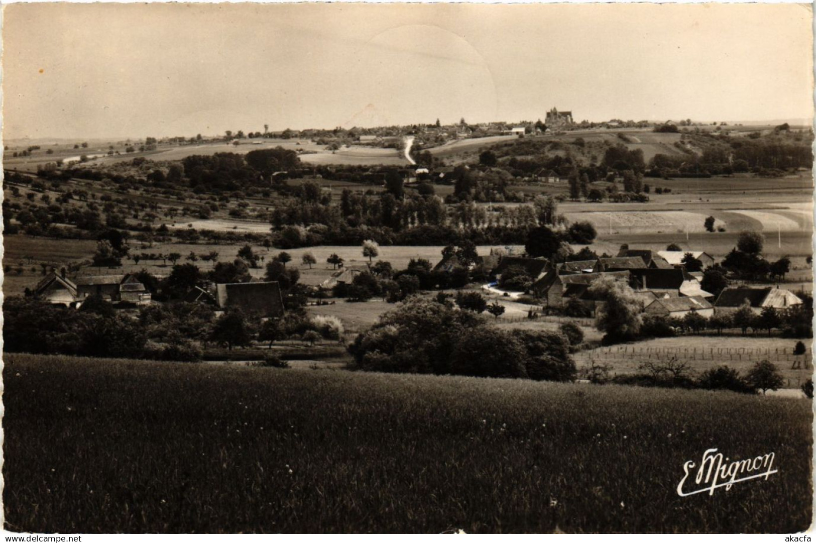 CPA NEUVY-SAUTOUR - Vue générale de Chaing (358412)