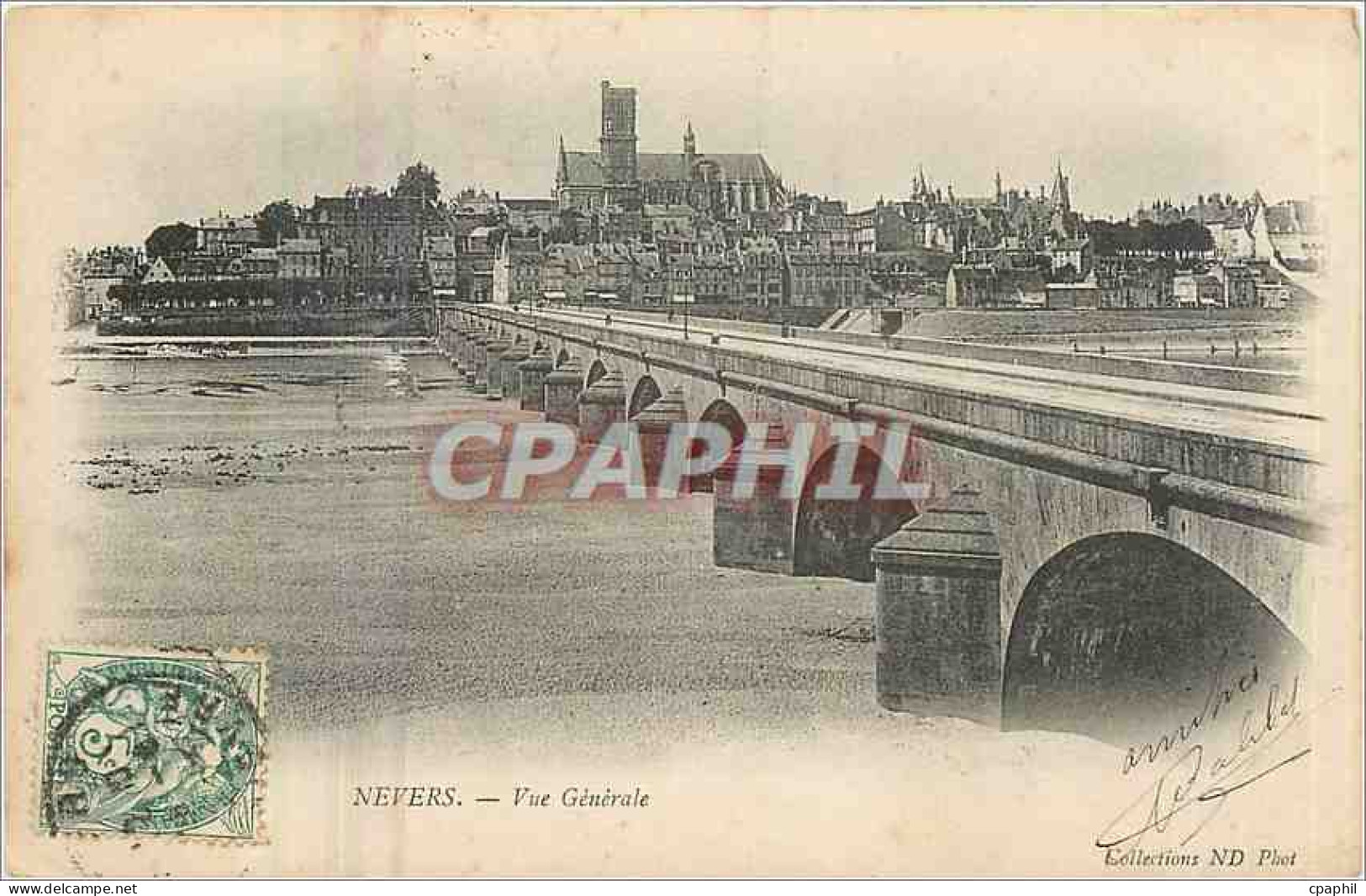 CPA Nevers Vue Generale