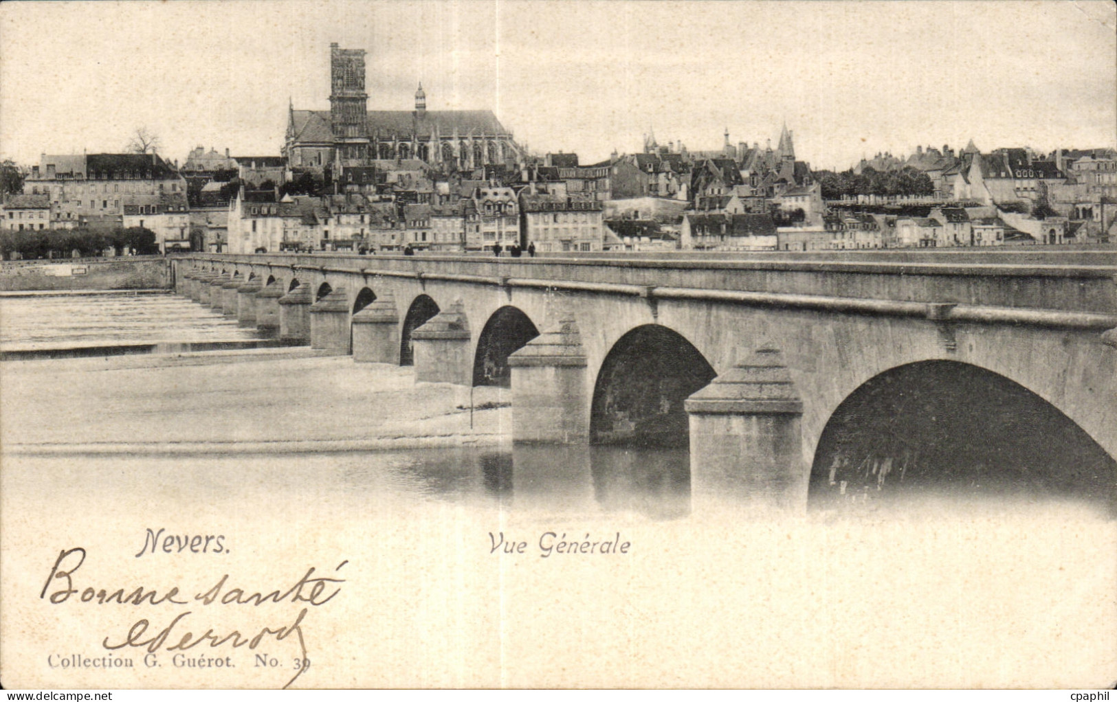 CPA Nevers Vue Generale