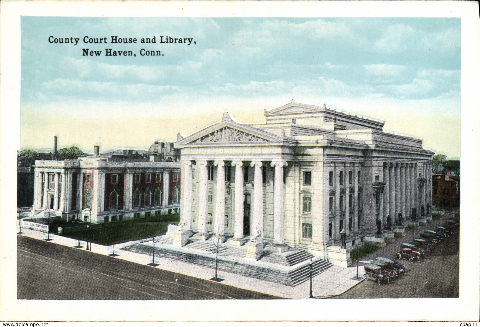 CPA New Haven County Court House And Library Conn