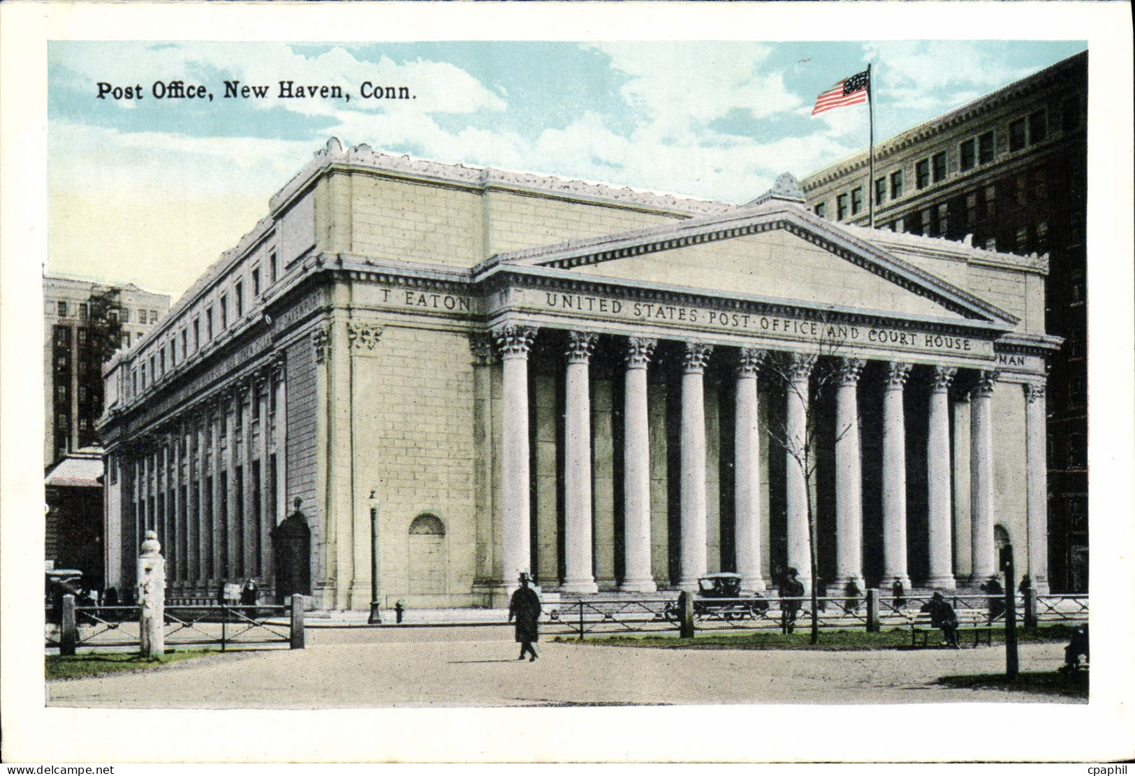 CPA New Haven Post Office New Conn