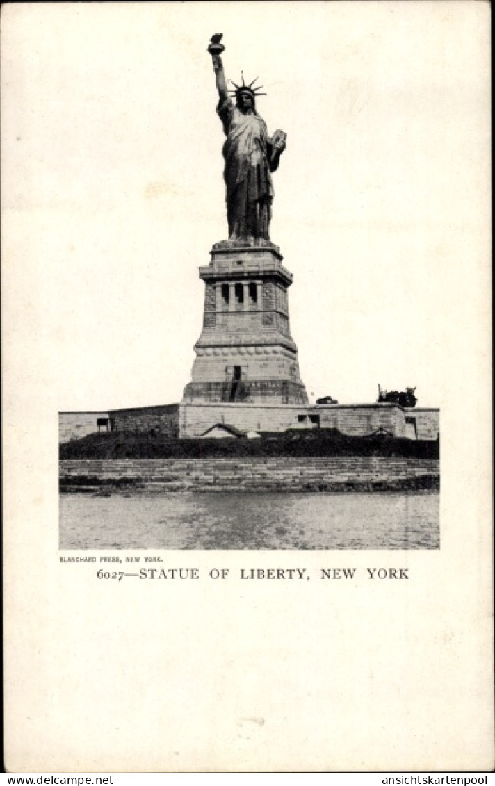 CPA New York City USA, Freiheitsstatue