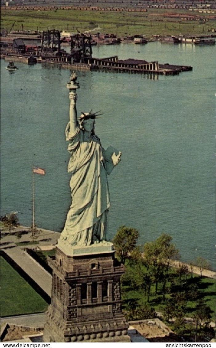 CPA New York City USA, Freiheitsstatue