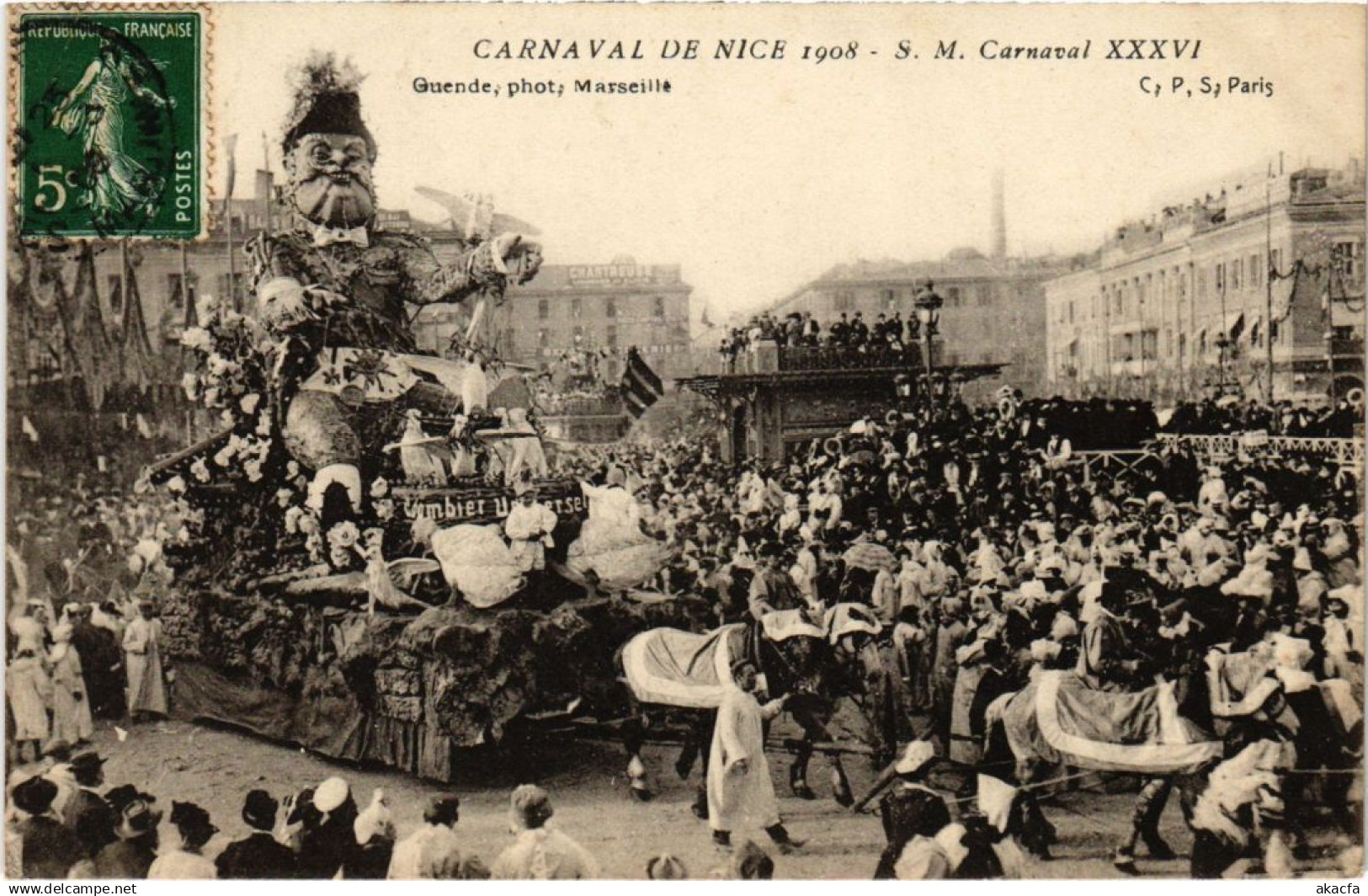 CPA NICE Carnaval de Nice - 1908 (1290434)
