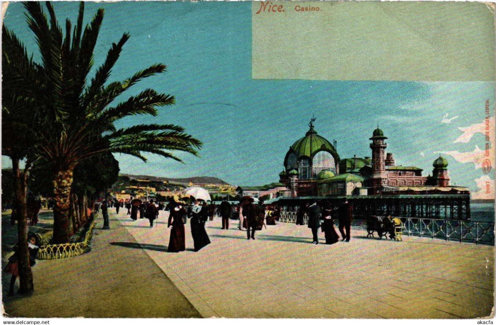 CPA NICE Casino FRANCE (1042670)