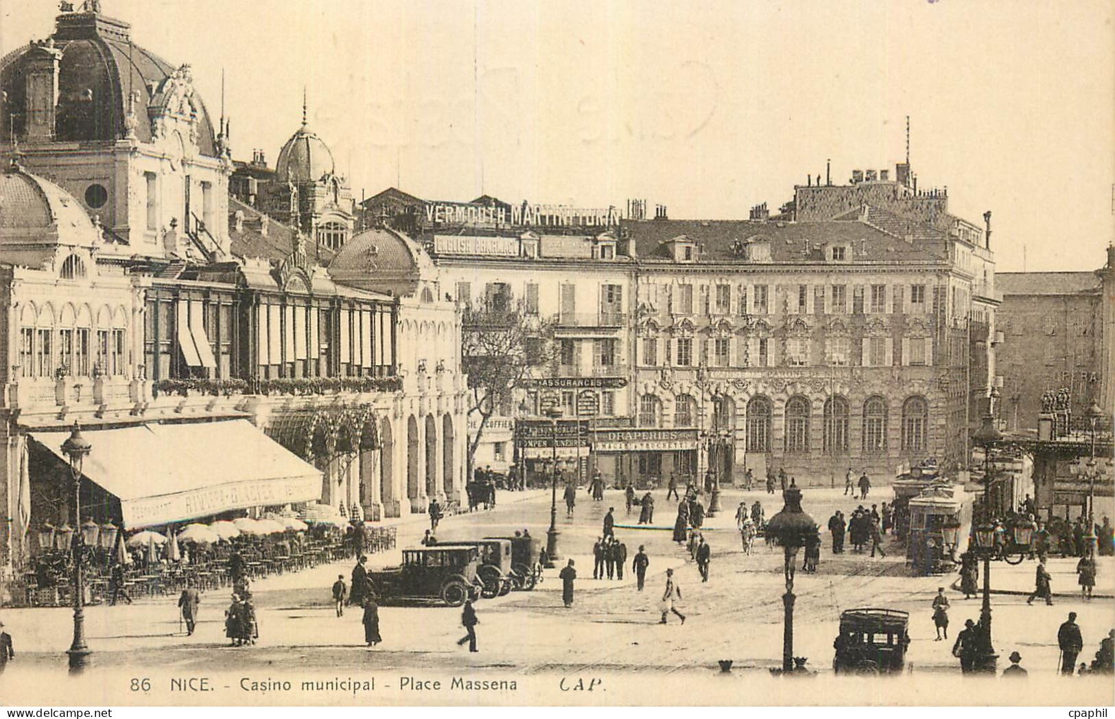 CPA Nice Casino municipal Tramway