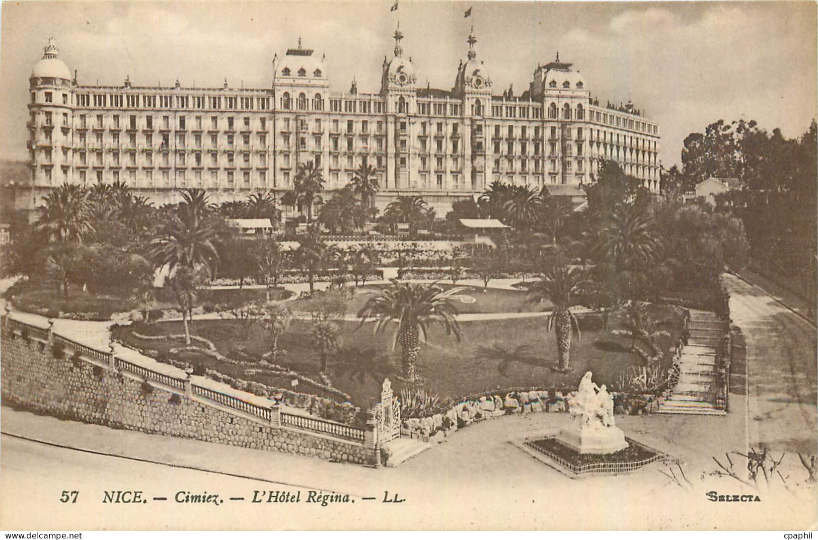 CPA Nice Cimiez l'Hotel Regina