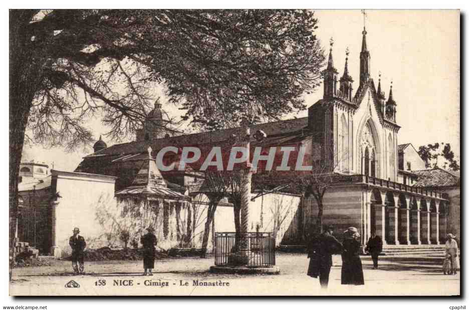 CPA Nice Cimiez Le Monastere