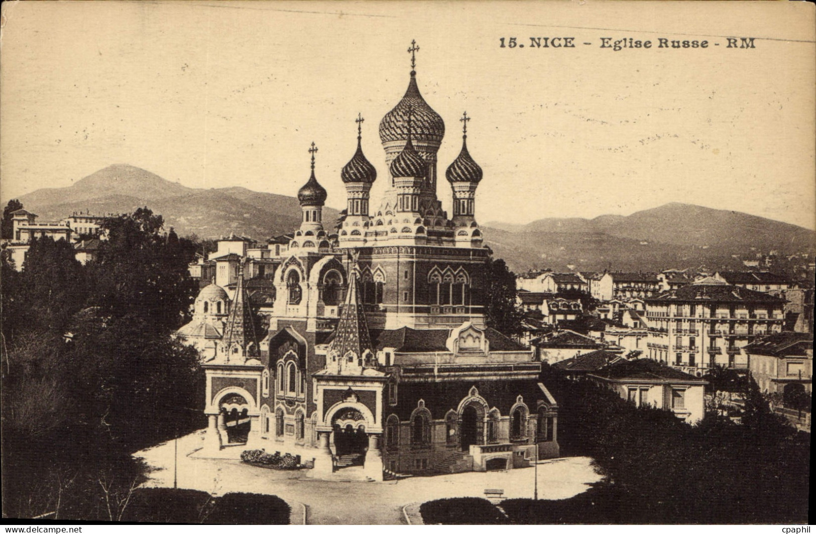 CPA Nice Eglise Russe Russie Rusia