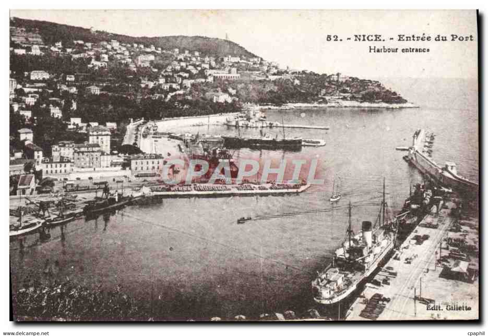 CPA Nice Entree Du Port